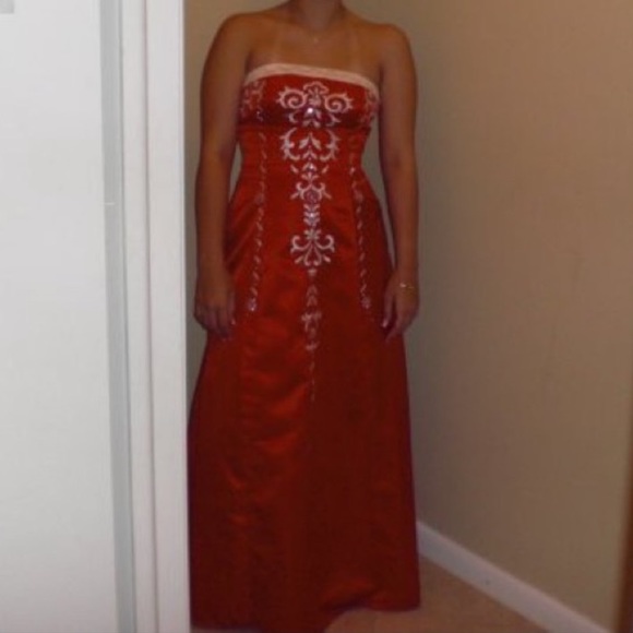 chinese dress ladies Morgan & Co 12671 Homecoming High Low Prom Dress